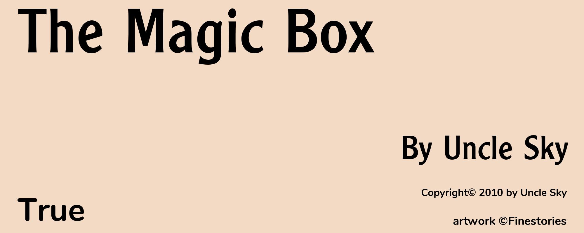 The Magic Box - Cover