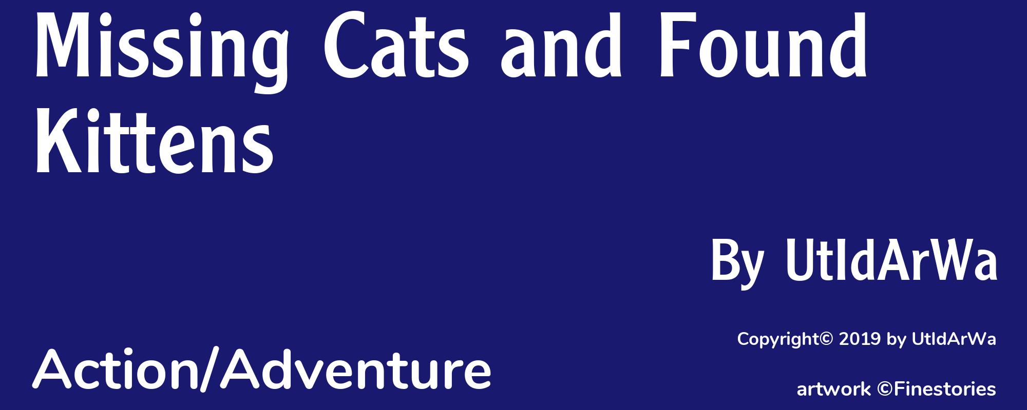 Missing Cats and Found Kittens - Cover