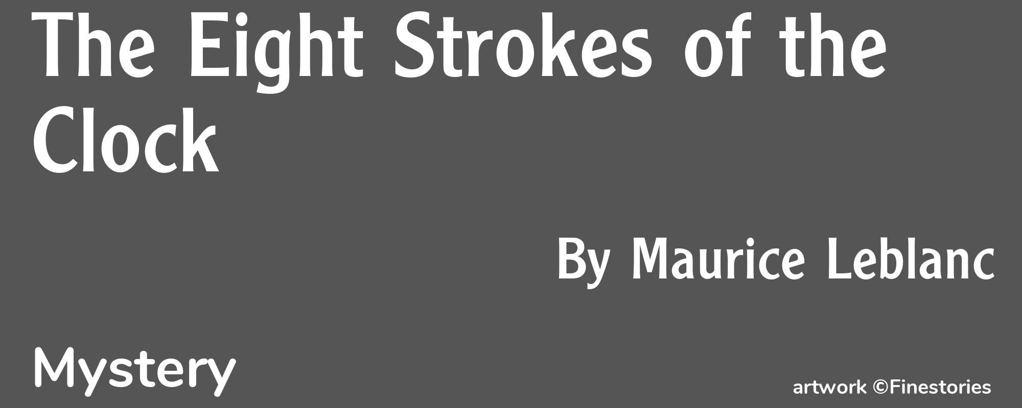 The Eight Strokes of the Clock - Cover