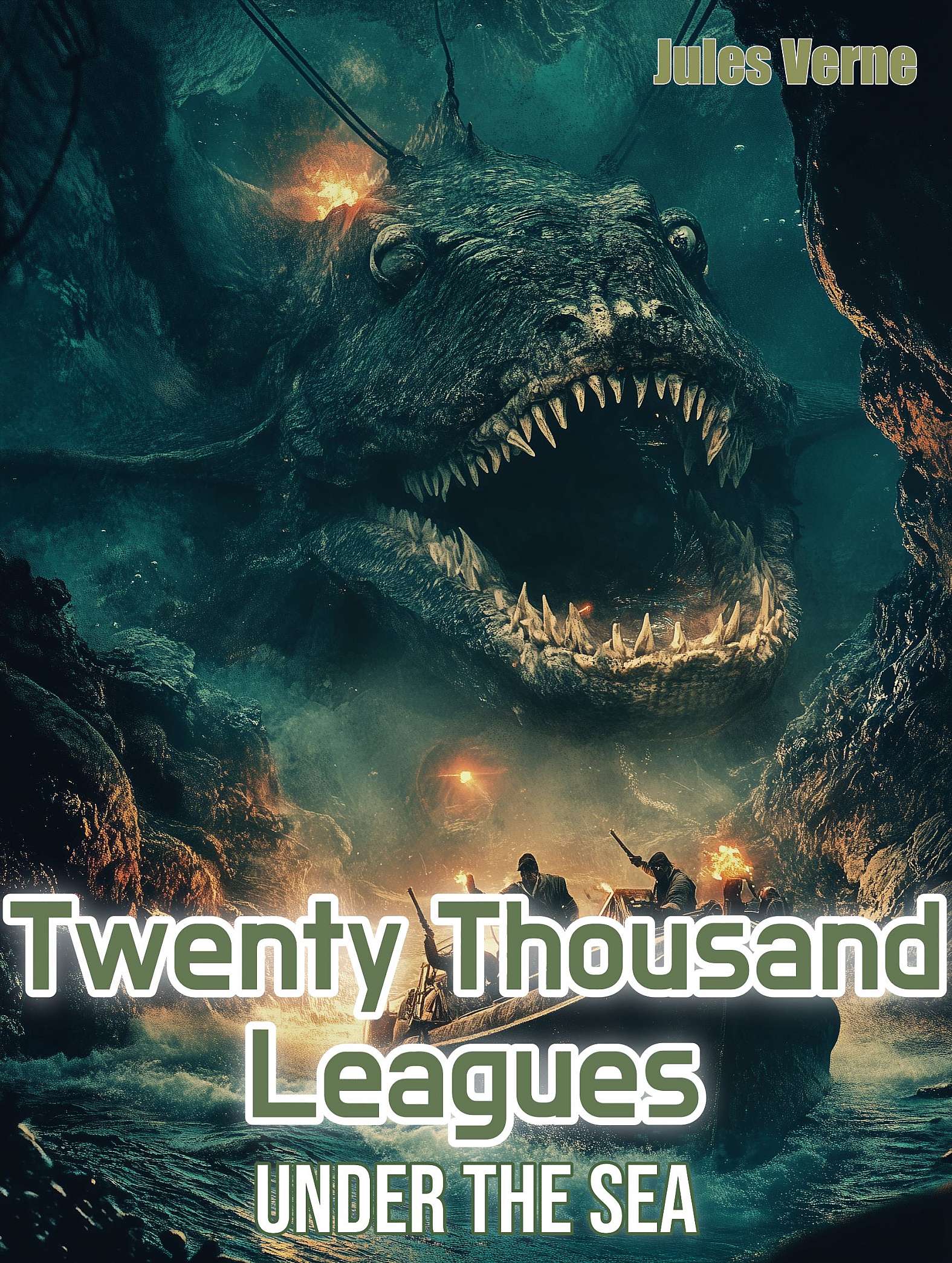 20,000 Leagues Under the Seas - Cover
