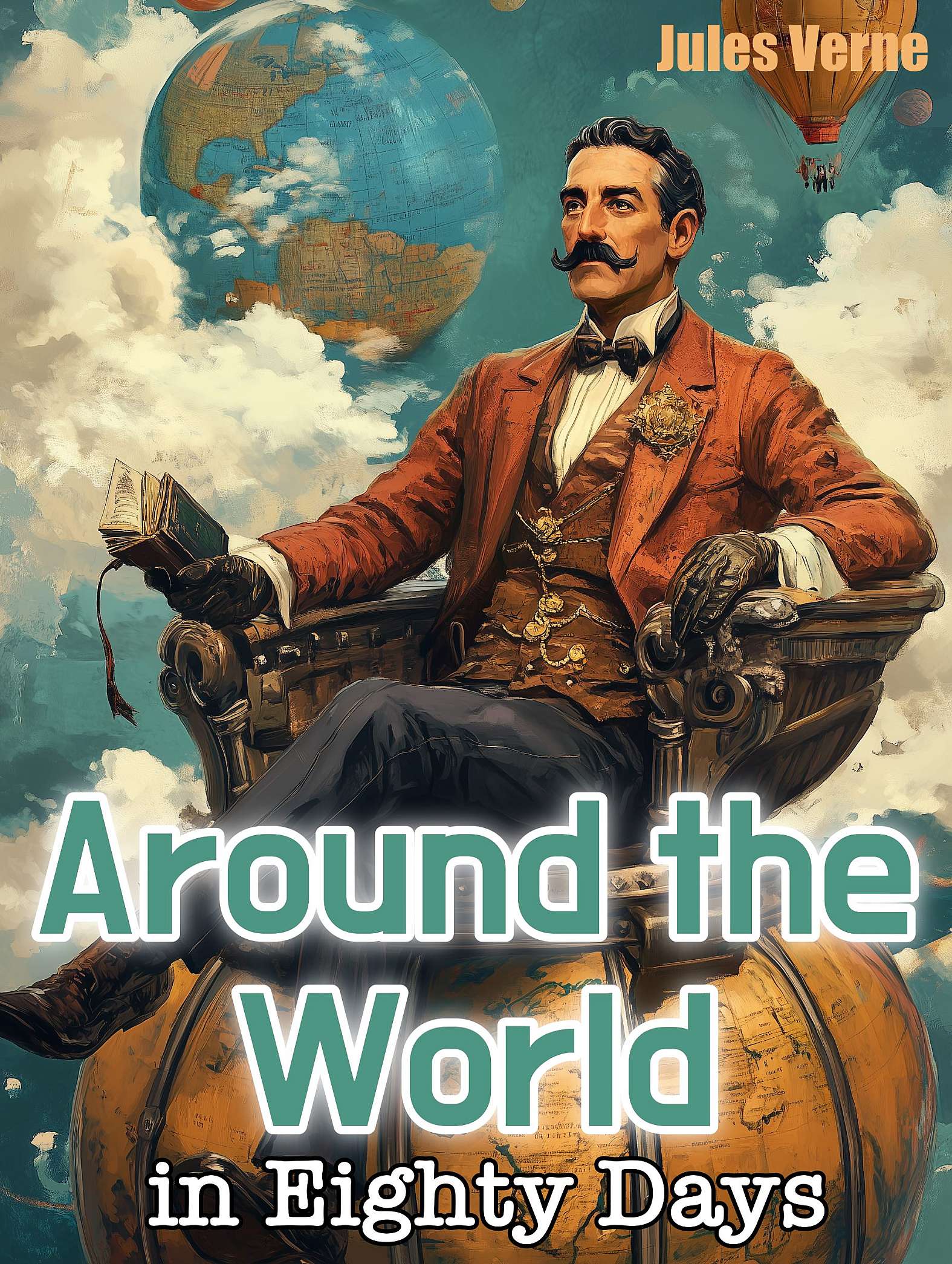 Around the World in 80 Days - Cover