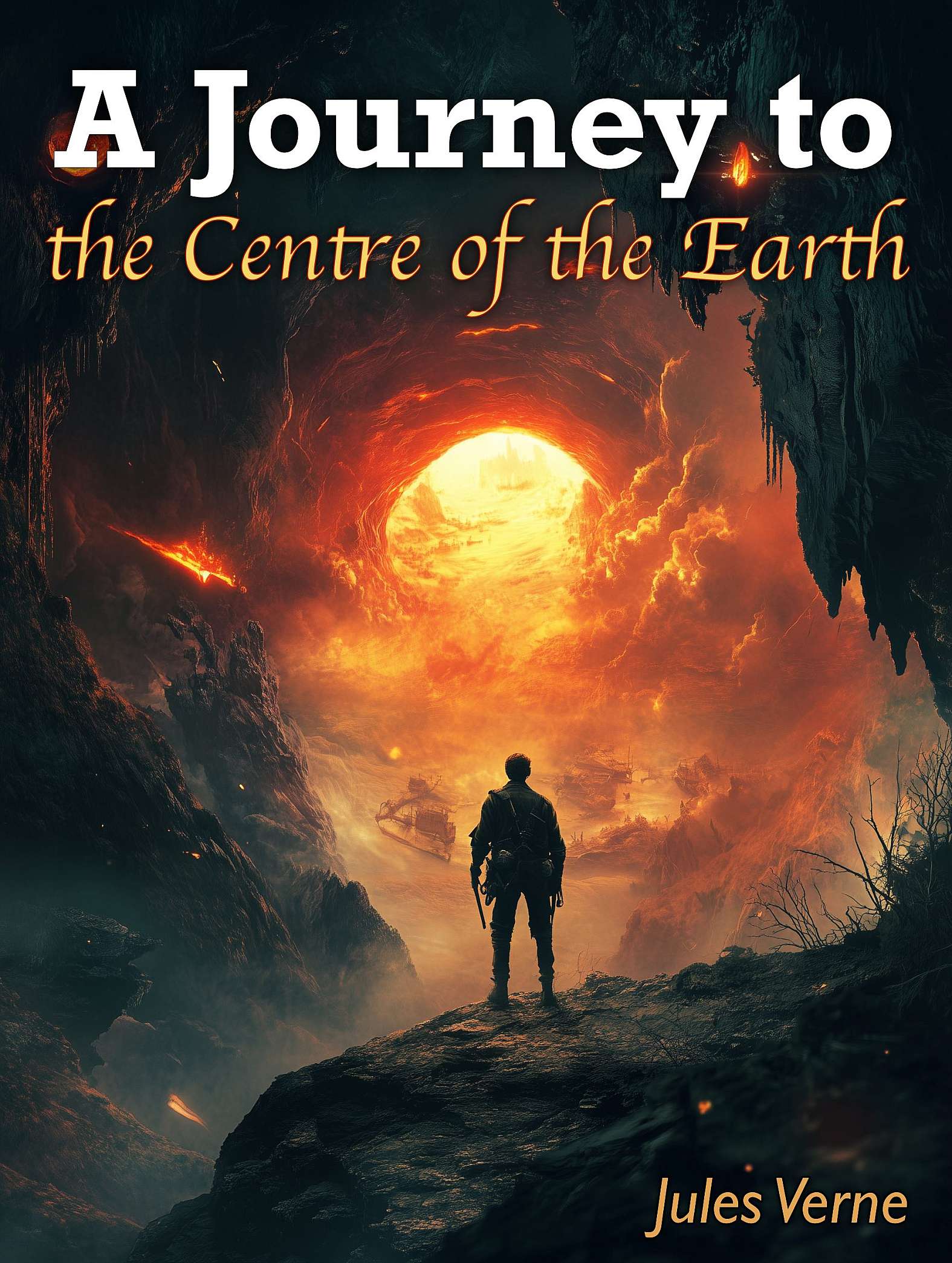 Journey to the Centre of the Earth - Cover