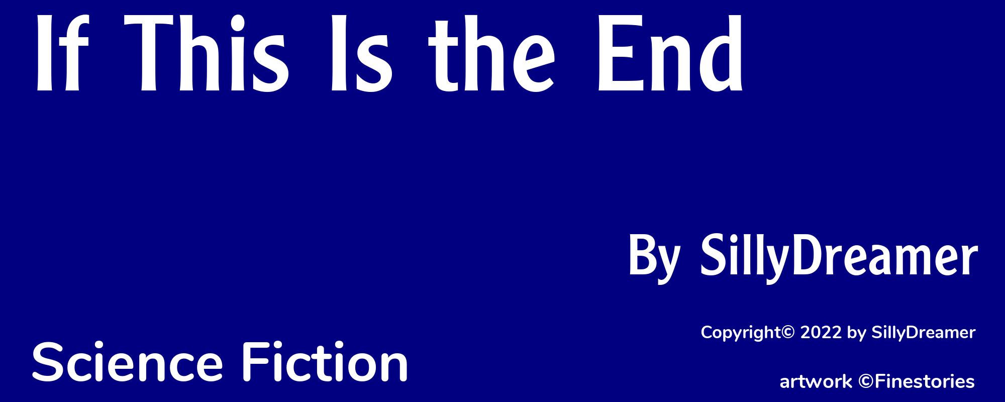If This Is the End - Cover