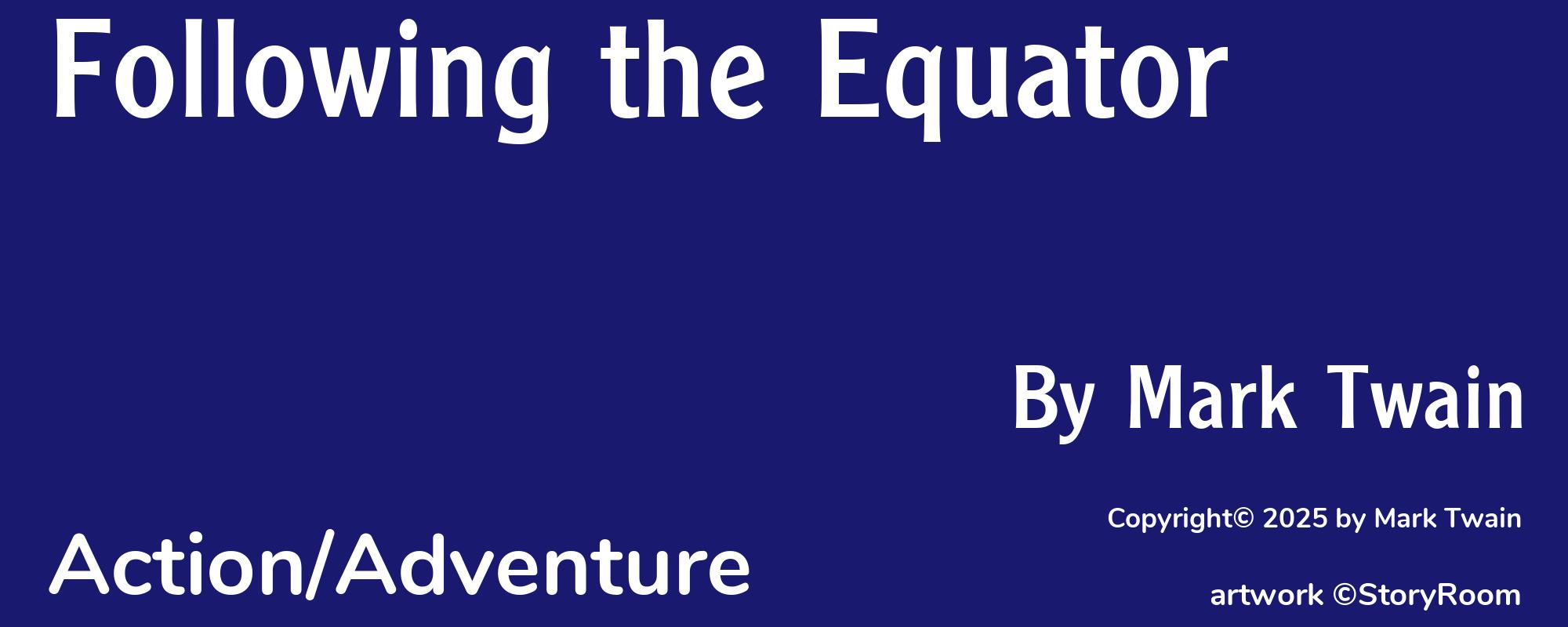 Following the Equator - Cover