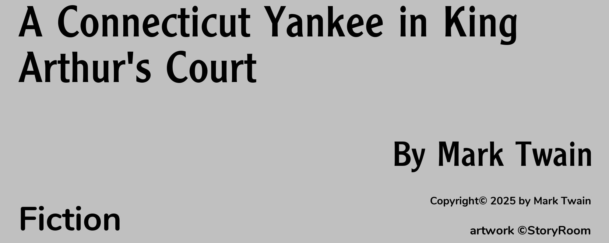 A Connecticut Yankee in King Arthur's Court - Cover