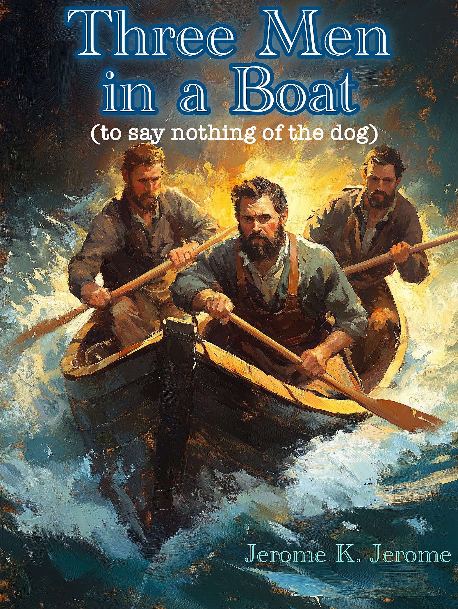 Three Men in a Boat - Cover