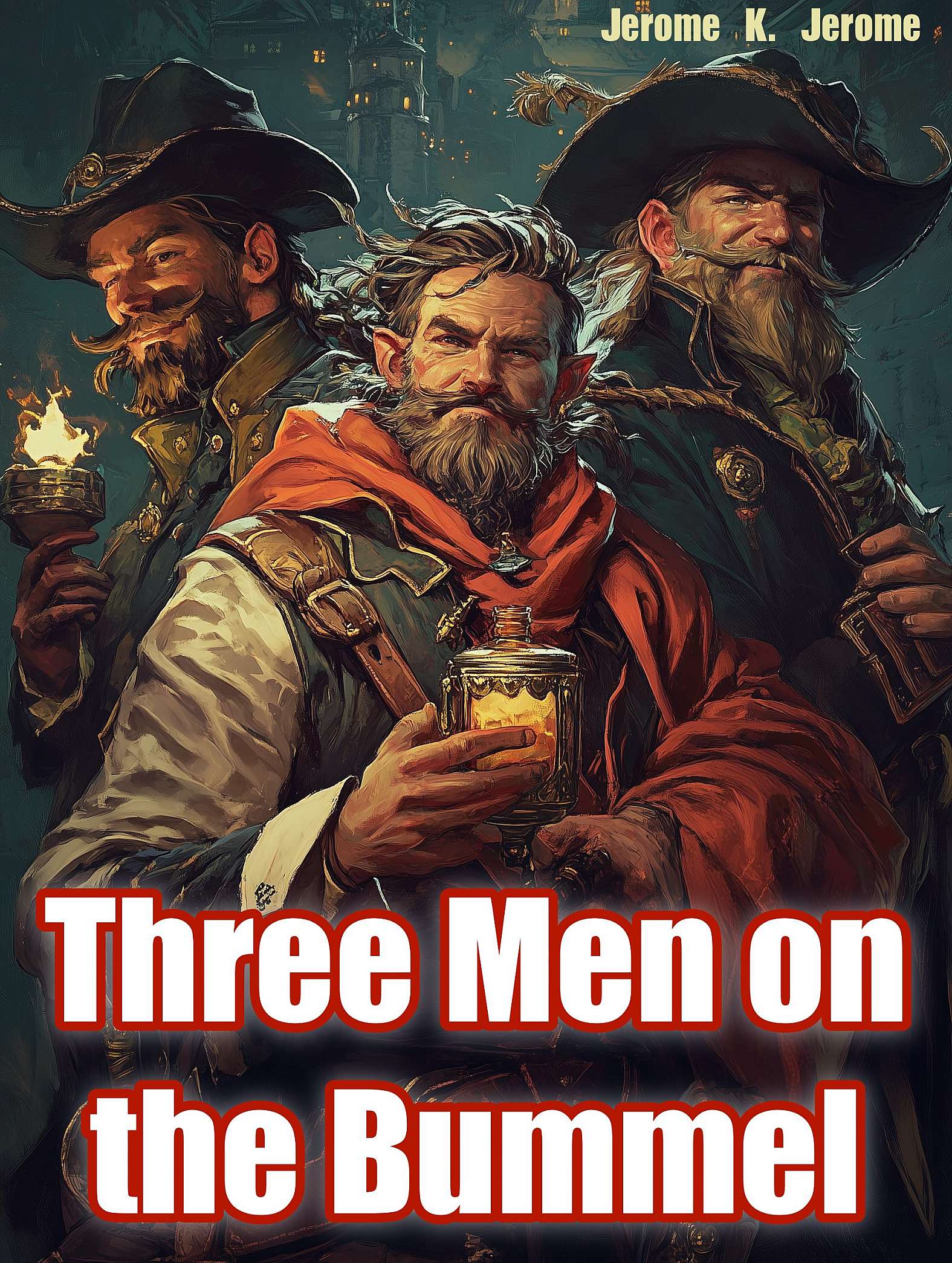 Three Men on the Bummel - Cover
