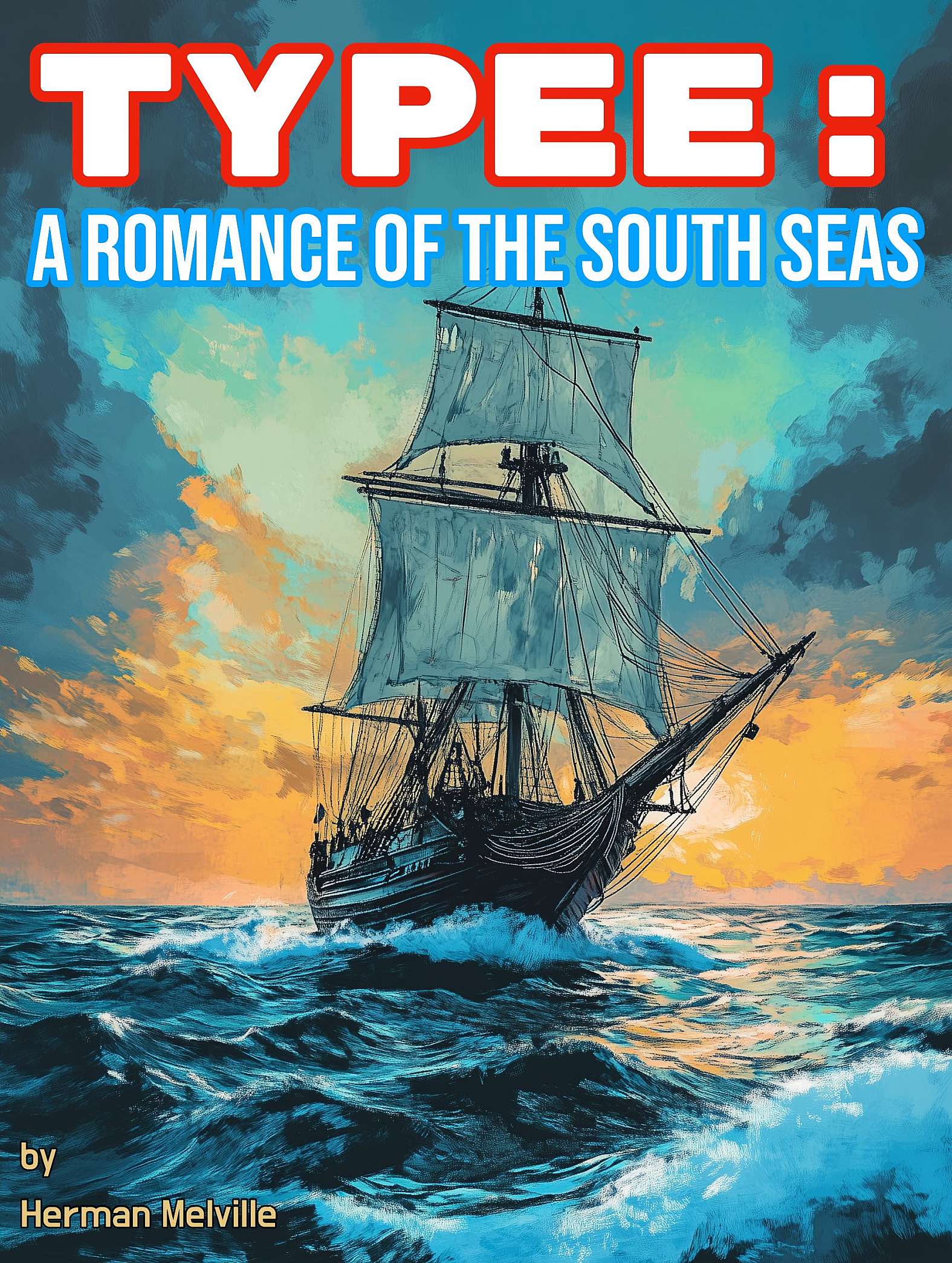 Typee: a Romance of the South Seas - Cover