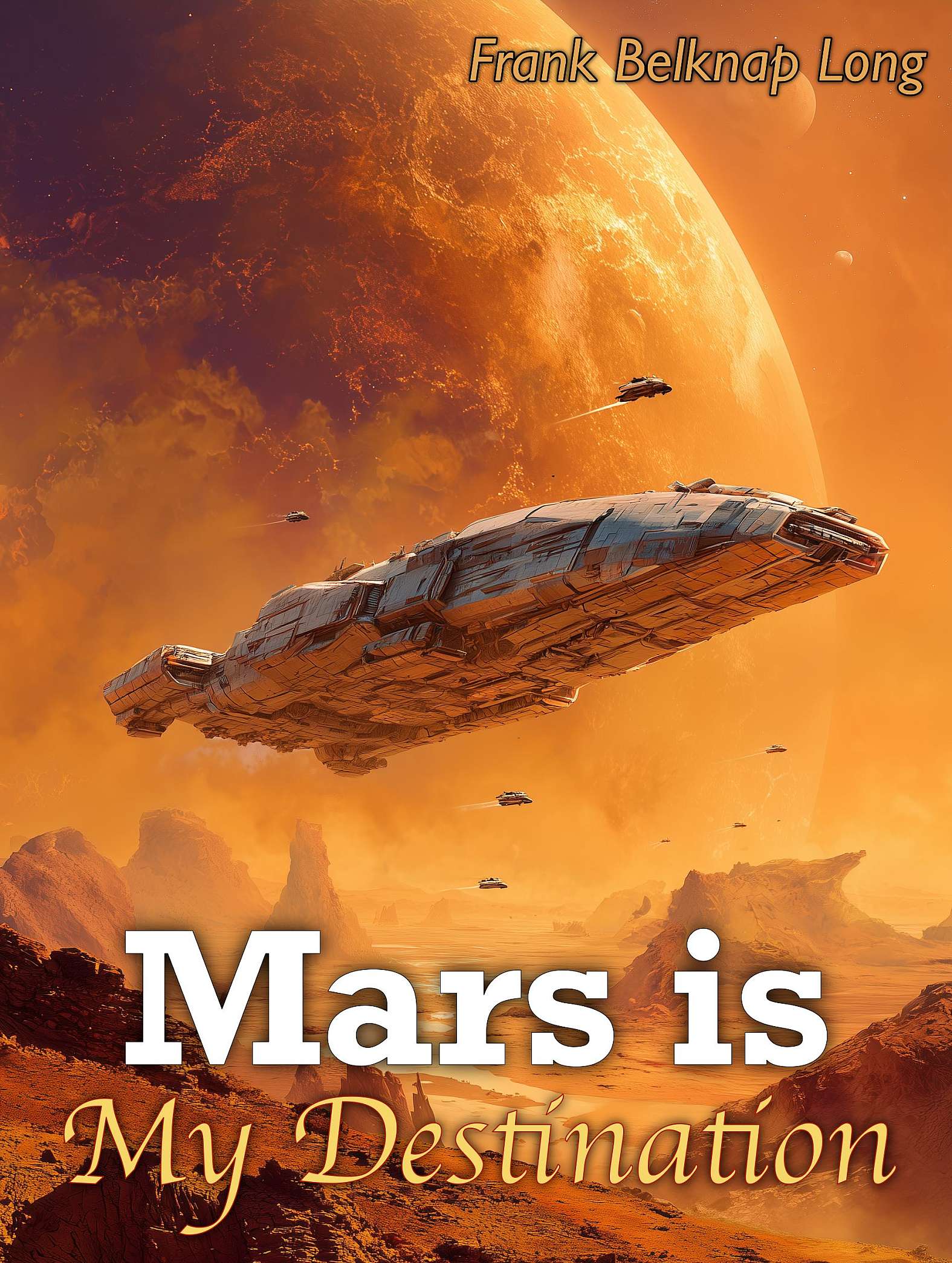 Mars Is My Destination - Cover