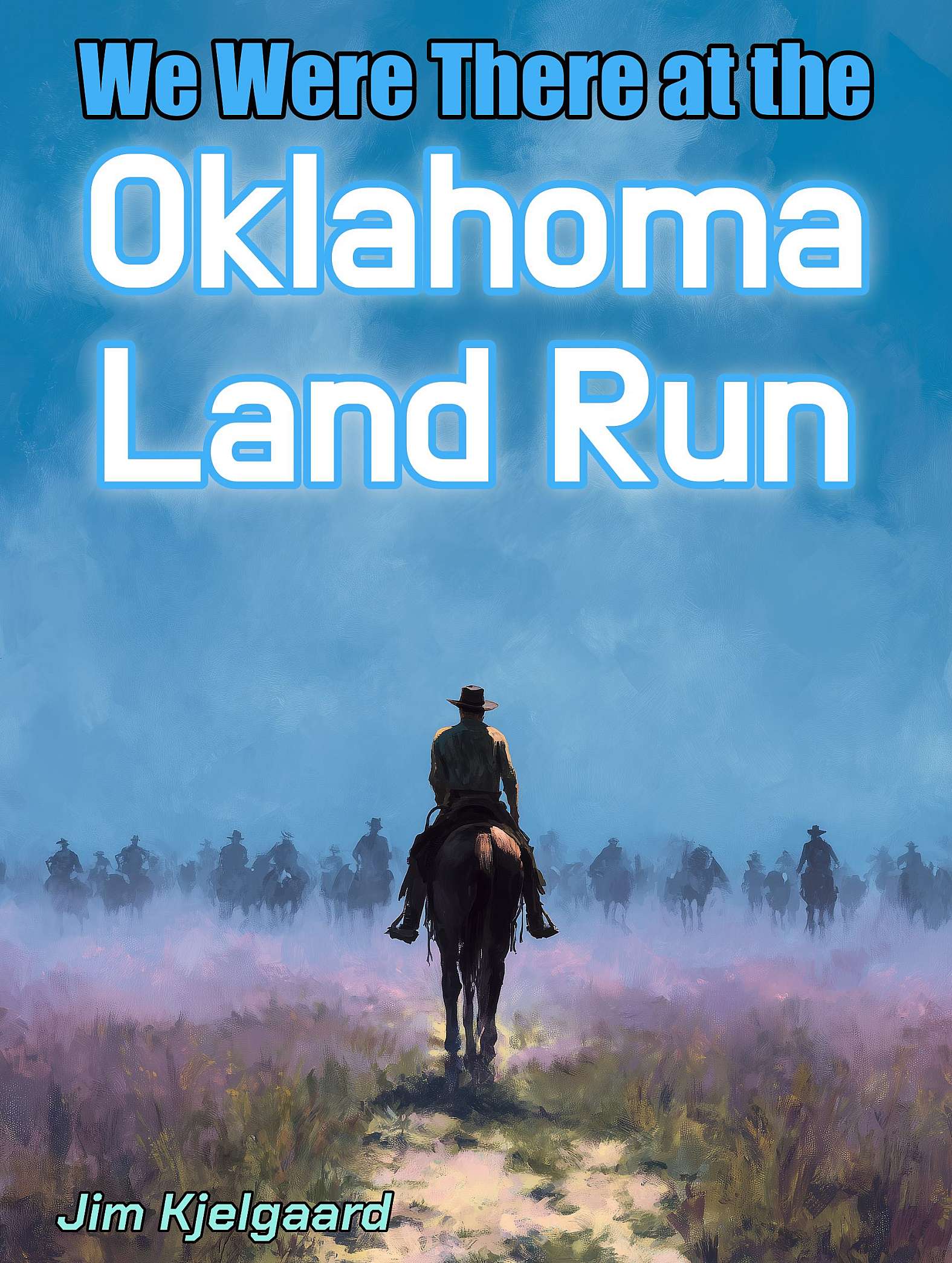 We Were There at the Oklahoma Land Run - Cover