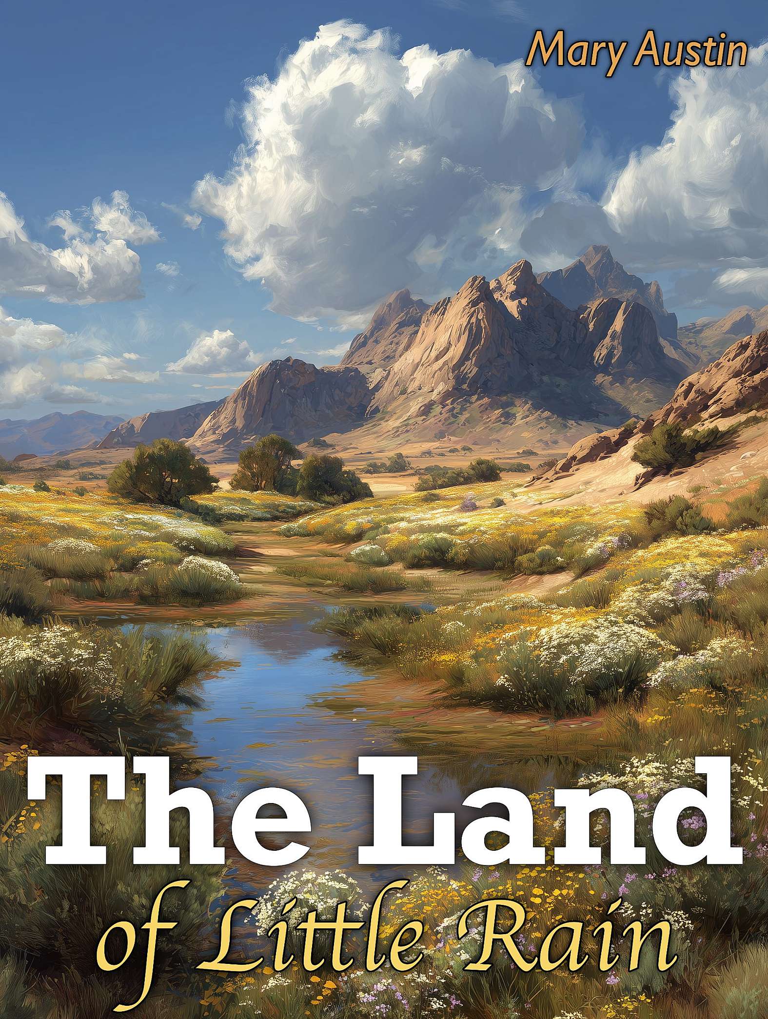 The Land of Little Rain - Cover