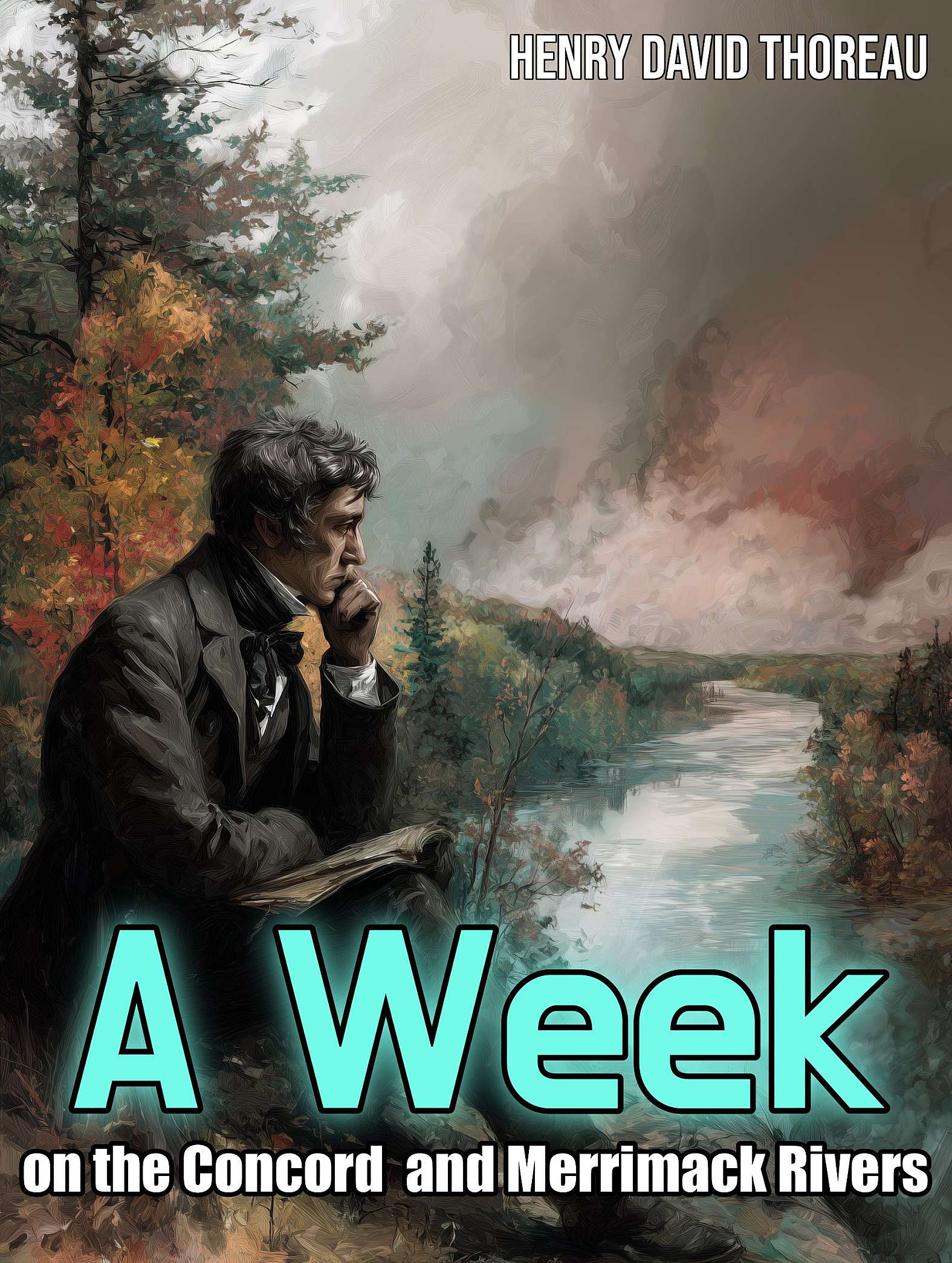 A Week on the Concord and Merrimack Rivers - Cover