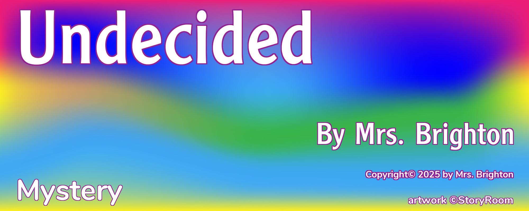 Undecided - Cover