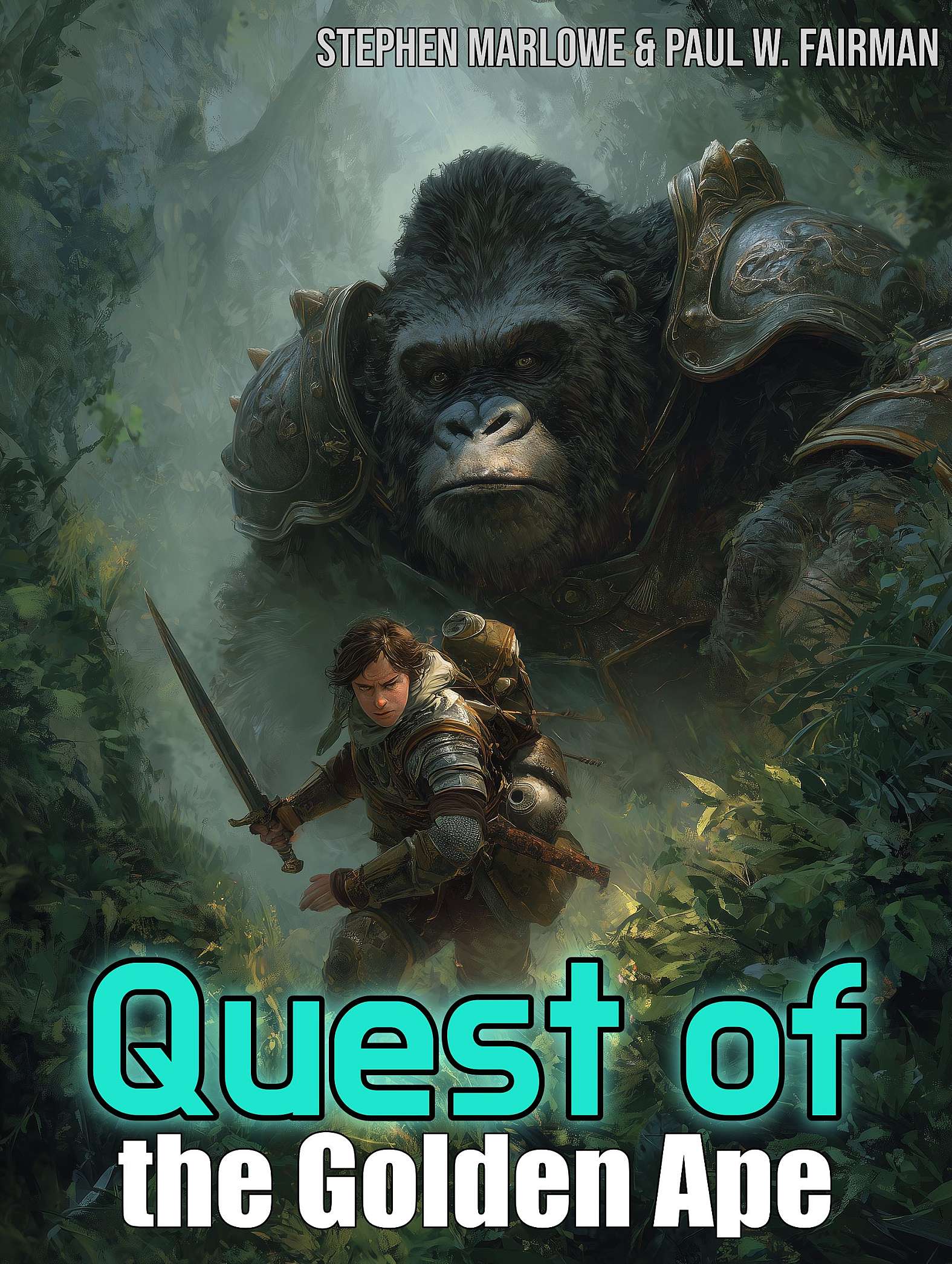 Quest of the Golden Ape - Cover