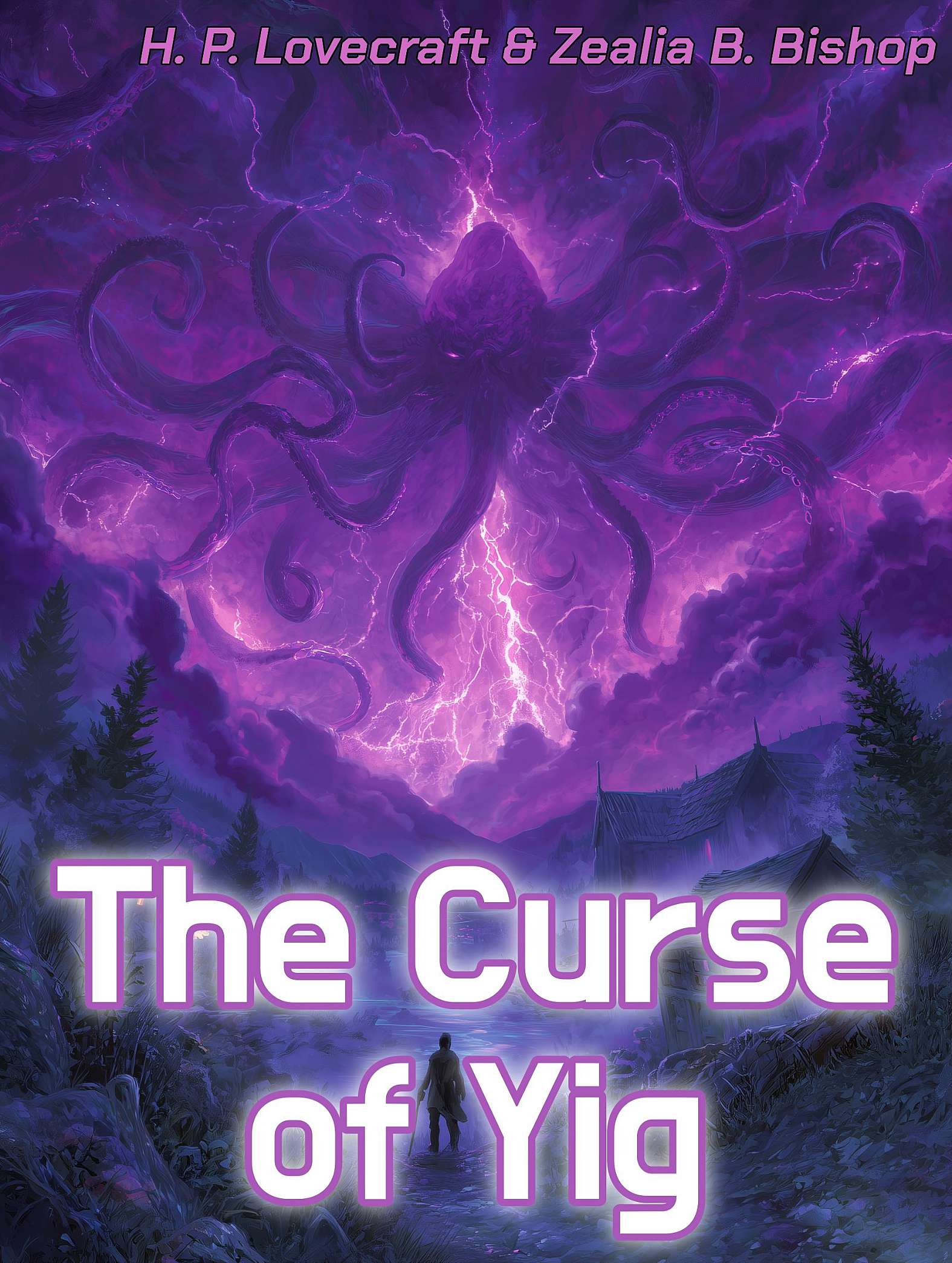 The Curse of Yig - Cover