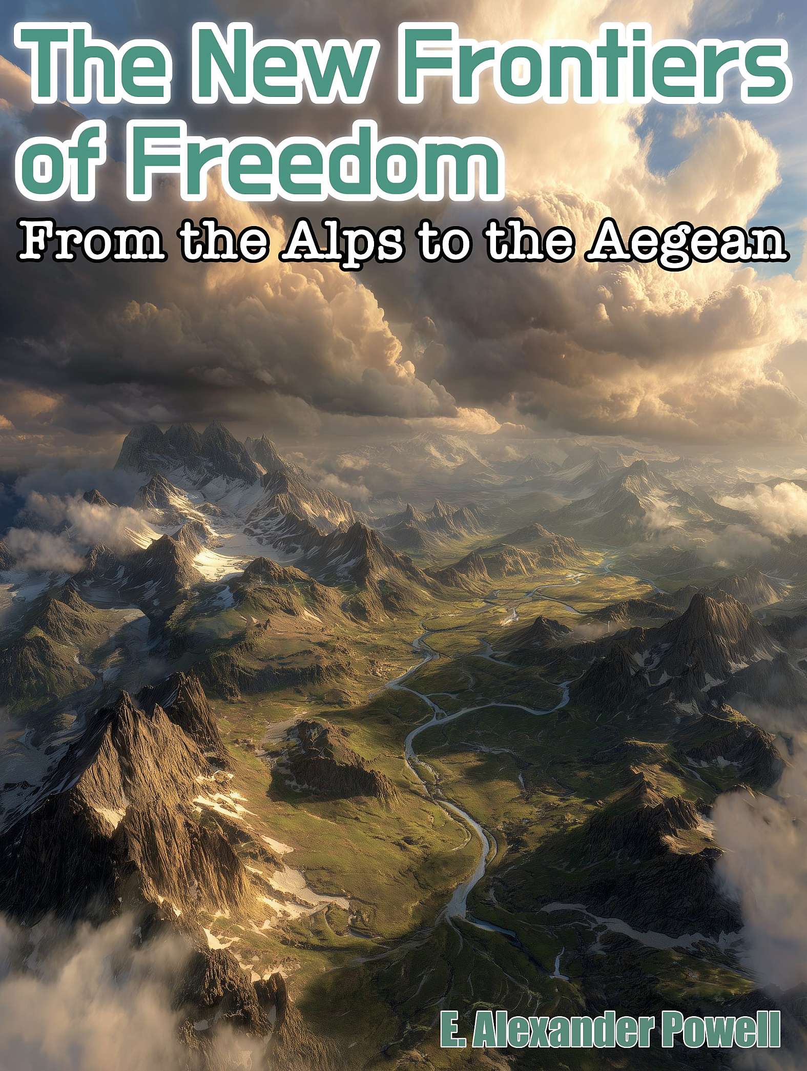 The New Frontiers of Freedom From the Alps to the Ægean - Cover