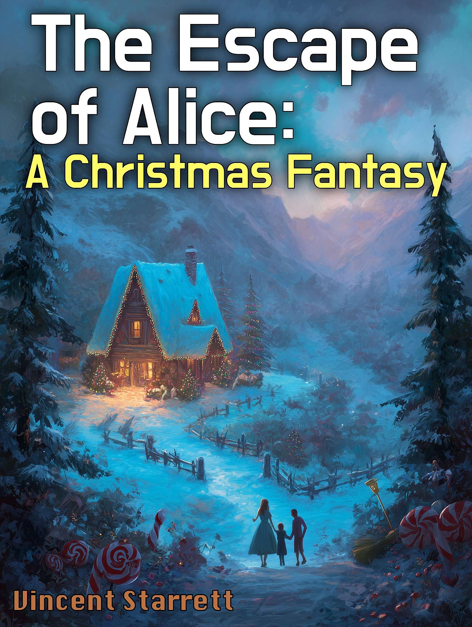 The Escape of Alice: a Christmas Fantasy - Cover