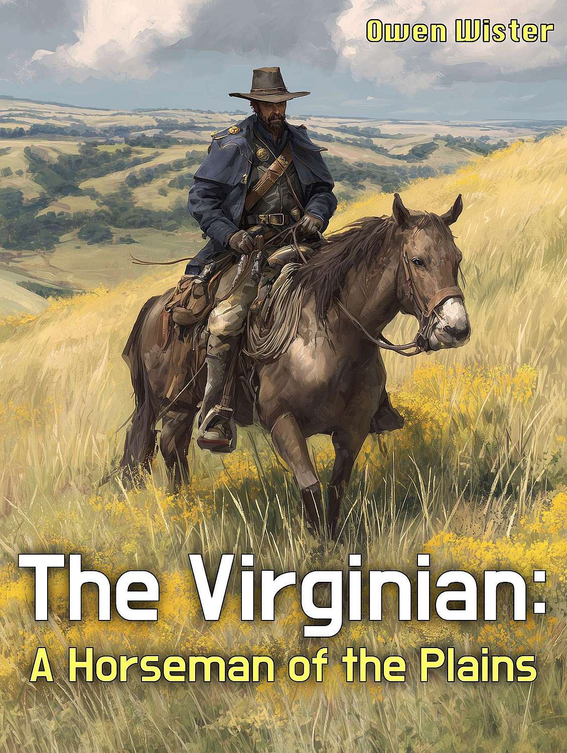 The Virginian: a Horseman of the Plains - Cover
