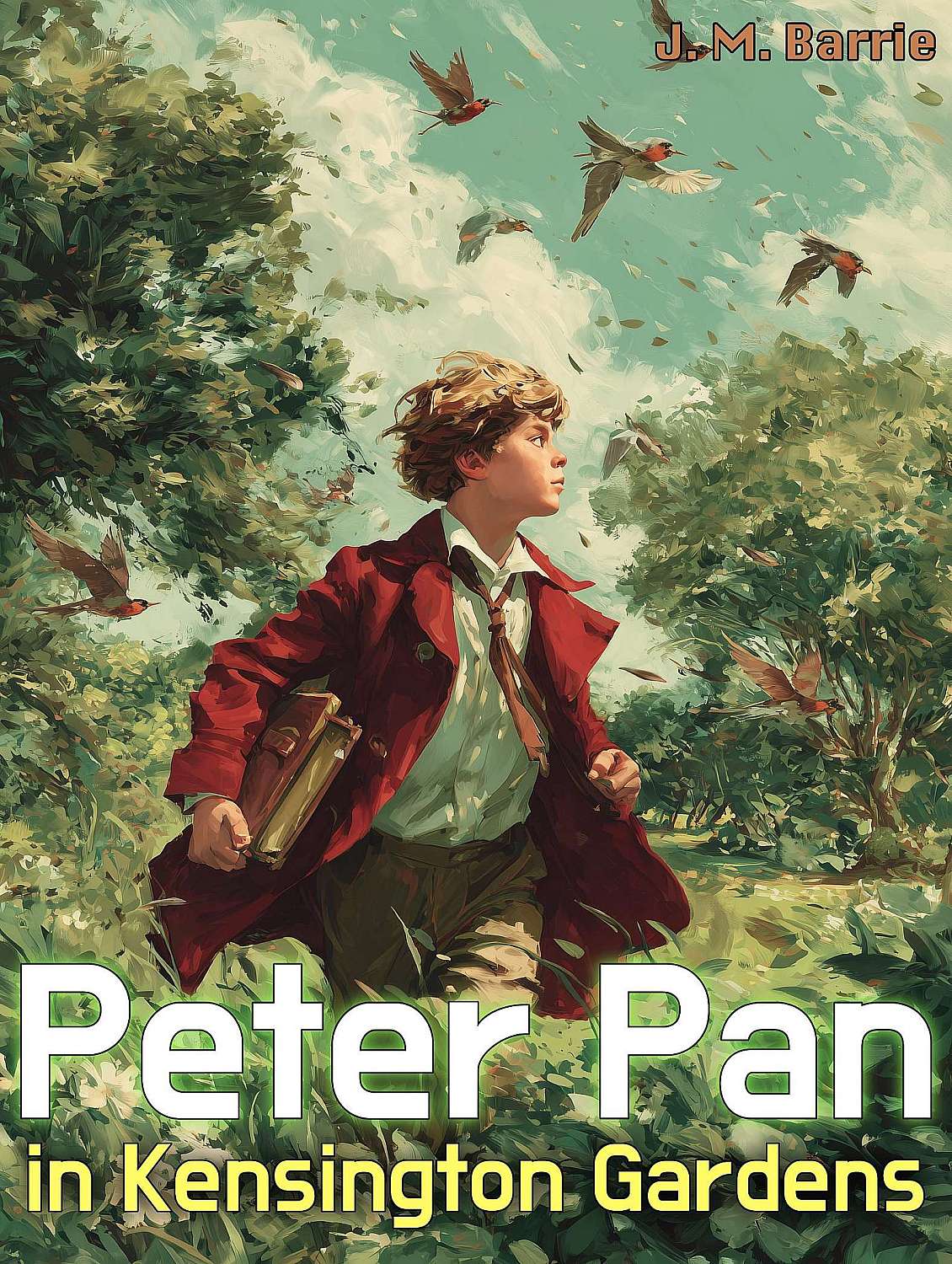 Peter Pan in Kensington Gardens - Cover
