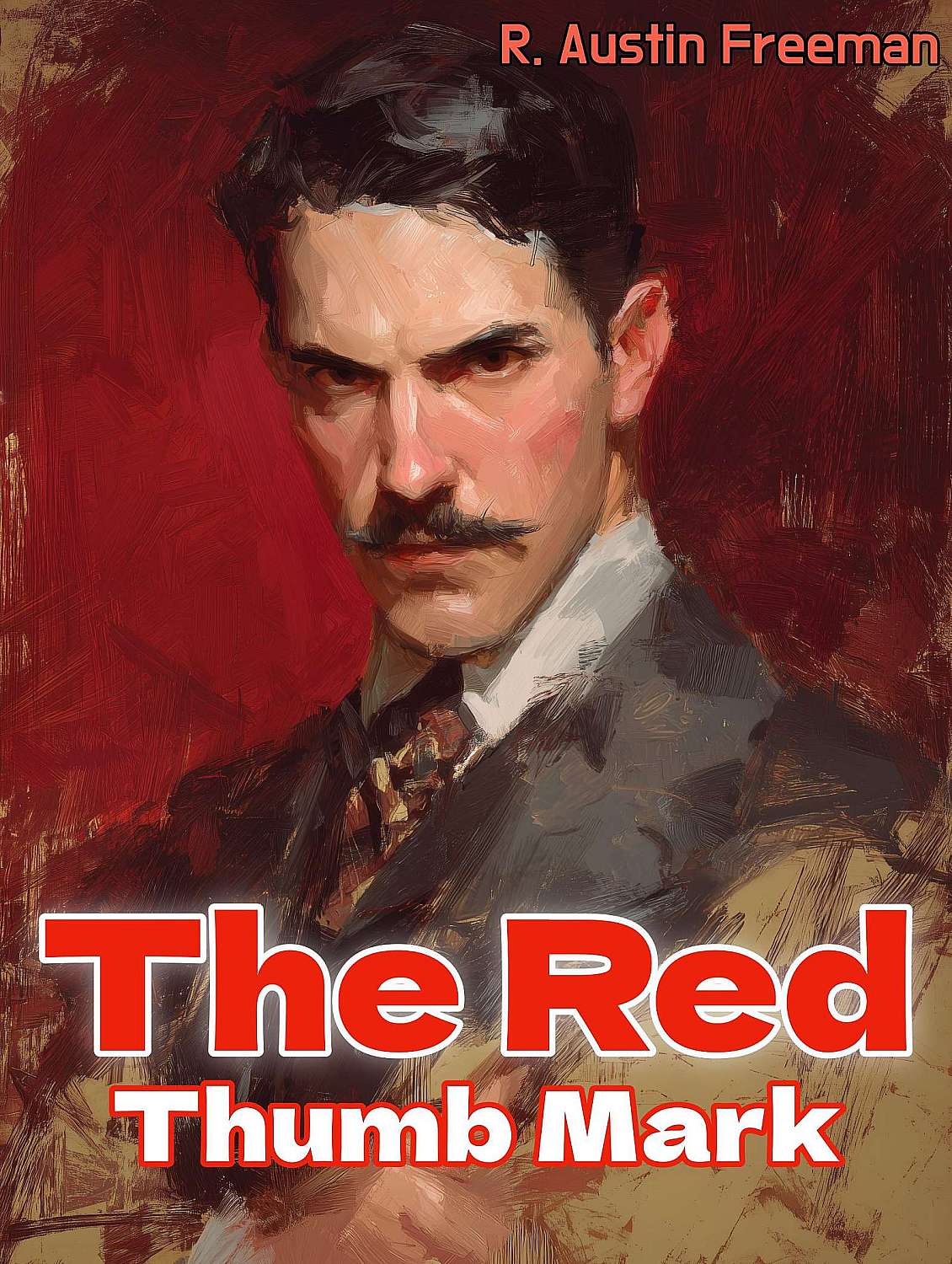 The Red Thumb Mark - Cover