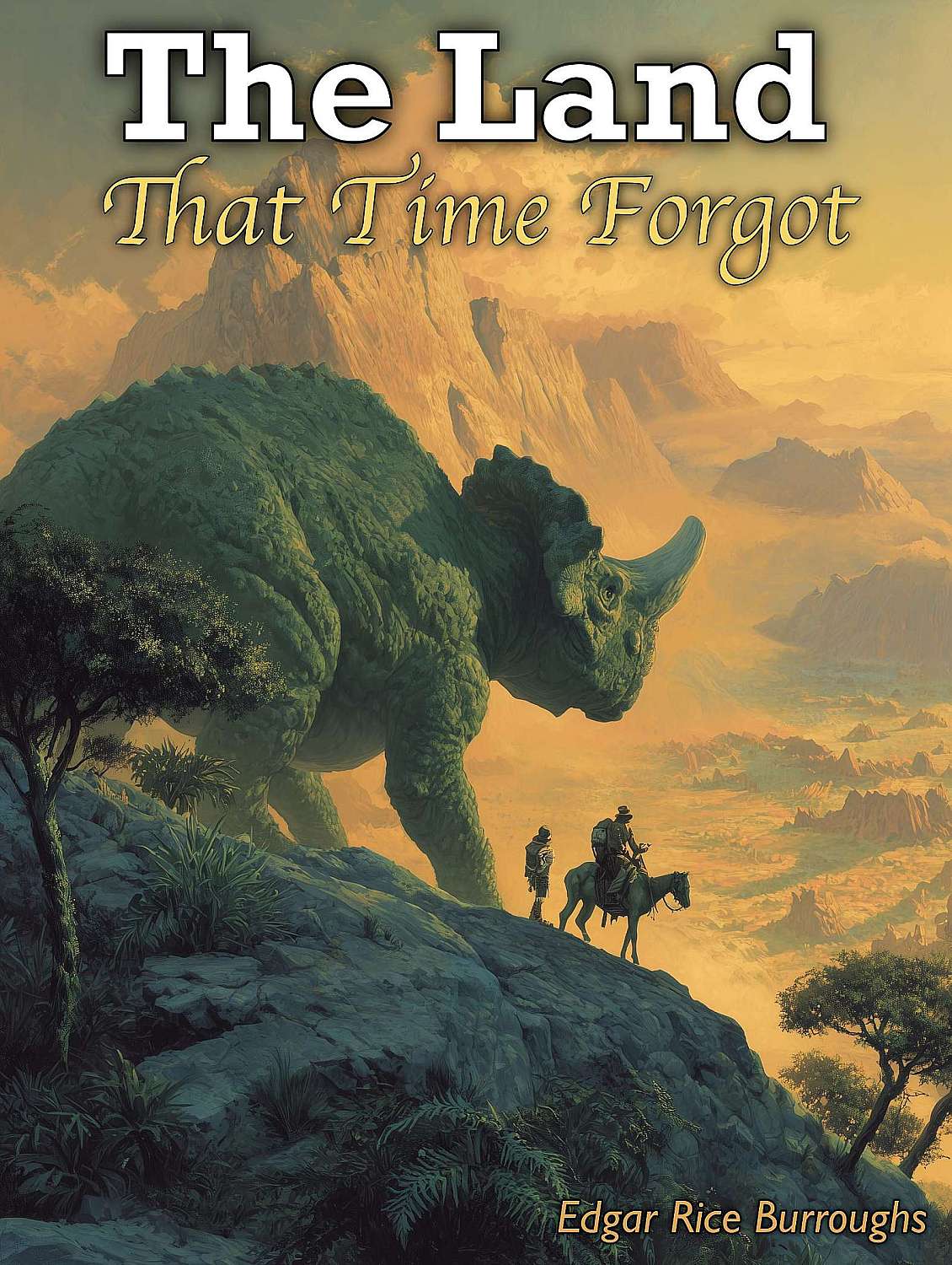 The Land That Time Forgot - Cover
